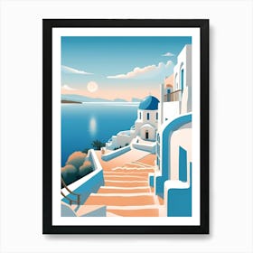 Oia, Greece Art Print