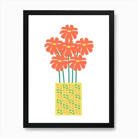 Phlox Flowers Art Print