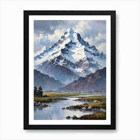 Mountain Range Art Print