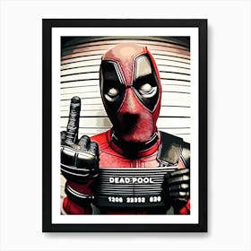 Deadpool 3 Art Print