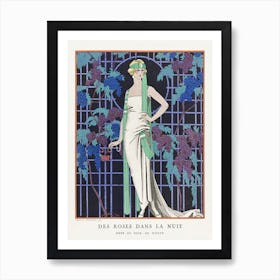 Des Robes Dans La Nuit Robe Du Soir, De Worth (1921), George Barbier Art Print