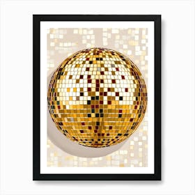 Disco Ball 42 Art Print