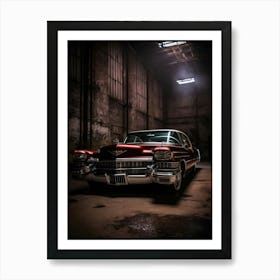 Cadillac Deville 6 Art Print