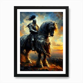 Creative Horse Beauty Illustration Nr 234 Art Print