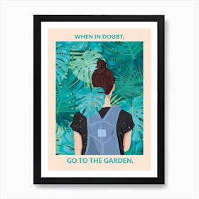 In Doubt Art Print