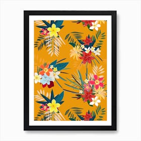 Trendy Summer Pattern Art Print