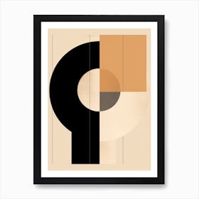 Bauhaus Kaleidoscope: Geometric Patterns Art Print