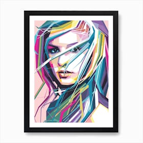 Princess of Pop 90s Art Print