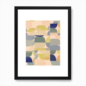 Abstracts Pastel B Art Print