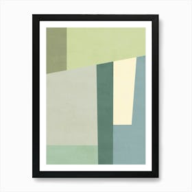 Abstract Painting - Green 01 Art Print