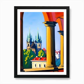 Prague Castle Art Print