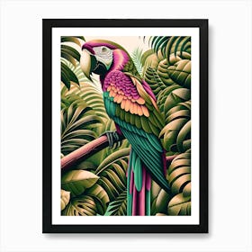 Macow Art Deco AI Art Print