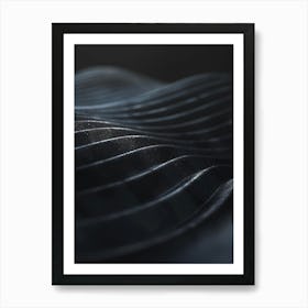 Abstract Wave Pattern 29 Art Print