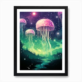 Jellyfish 4 Art Print