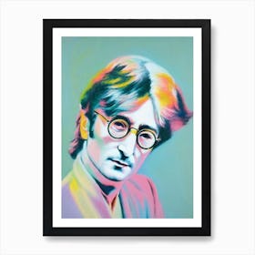 John Lennon Colourful Illustration Art Print