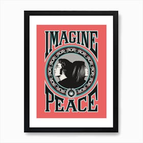 John & Yoko John Lennon Imagine Peace Give Peace a Chance Poster Affiche