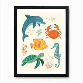 Sealife Art Print