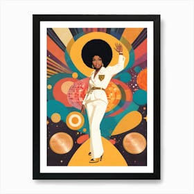 Disco Queen Art Print