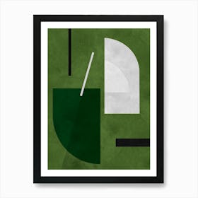 Contemporary forms 12 Art Print