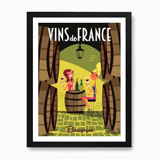 Vin Chaud poster Art Board Print for Sale by Gary Godel