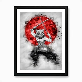 Inosuke Hashibira Demon Slayer 1 Art Print