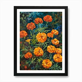 Marigolds Art Print