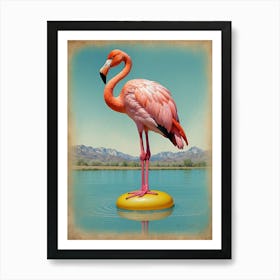 Flamingo Art Print