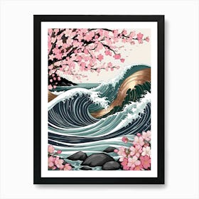 Sakura Blossoms 9 Art Print