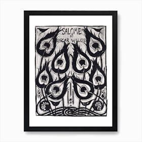 Salome cover design, Aubrey Beardsley Art Print