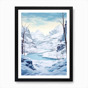 Jostedalsbreen National Park Norway 4 Art Print