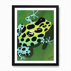 Poison Dart Frog Art Print