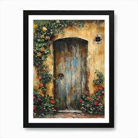 Garden Doors 2 Art Print