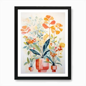 Potted Plants Art Print