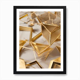 Gold And Diamonds Art Print