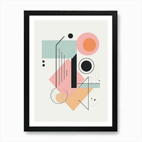 Abstract Geometric Painting 11 Art Print