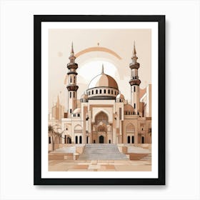 Islamic Mosque 1 Art Print