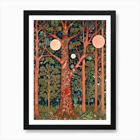 William Morris Tree In The Forest Art Print