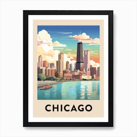 Chicago Travel Poster 22 Art Print