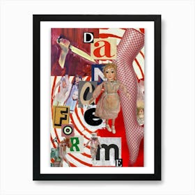 Dance For Me My Marionette Art Print