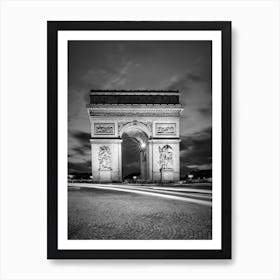 Paris Arc De Triomphe Art Print