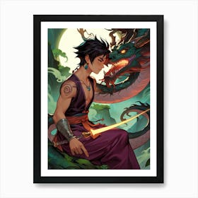 Dragon Slayer Art Print