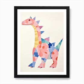 Nursery Dinosaur Art Jobaria 2 Art Print