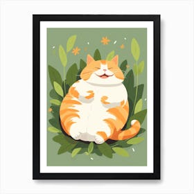 Cute Cat 8 Art Print