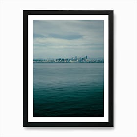 Seattle Blues Art Print