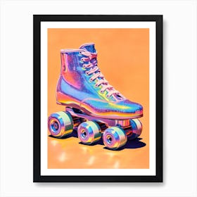 Disco Fever Roller Skates Studio 54 0 Art Print