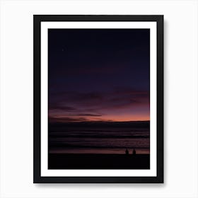 California Sunset III Art Print