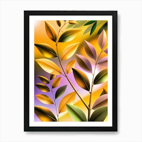 Autumn Leaves 92 Art Print