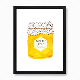 Rooftop Honey Art Print