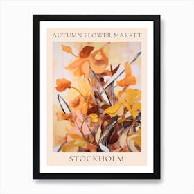 Autumn Flower Market Poster Stockholm 2 Affiche