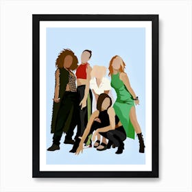 The Spice Girls Print | Spice Girls Print Art Print
